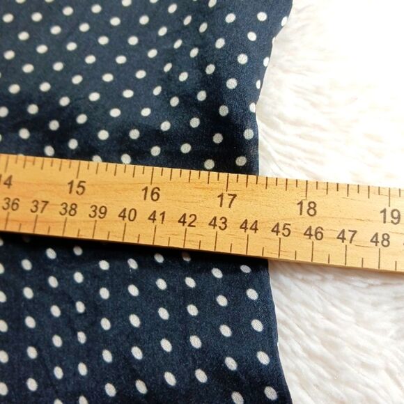 Single by Los Angeles Floral/ Poke-a-dot Artwear Silk Lined Halter Blouse Small. - Picture 12 of 13